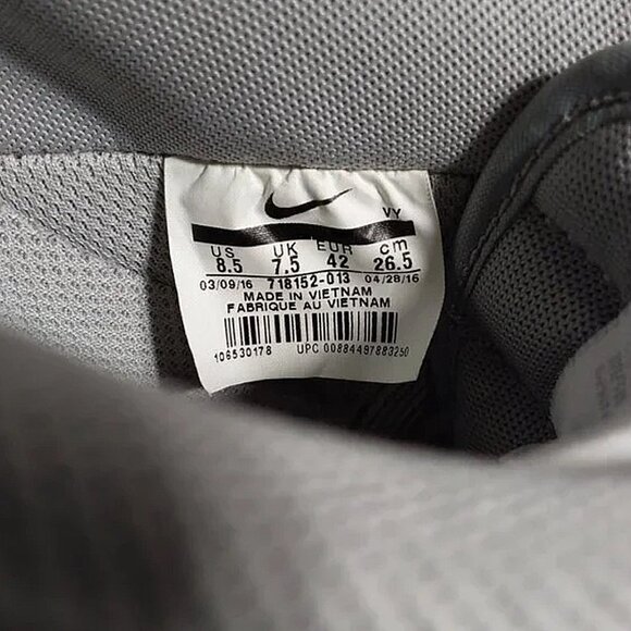 Nike Air Force 1 LV8 Dream Team Metallic Silver Low Sneaker Good Cond - 8.5 - Picture 11 of 11